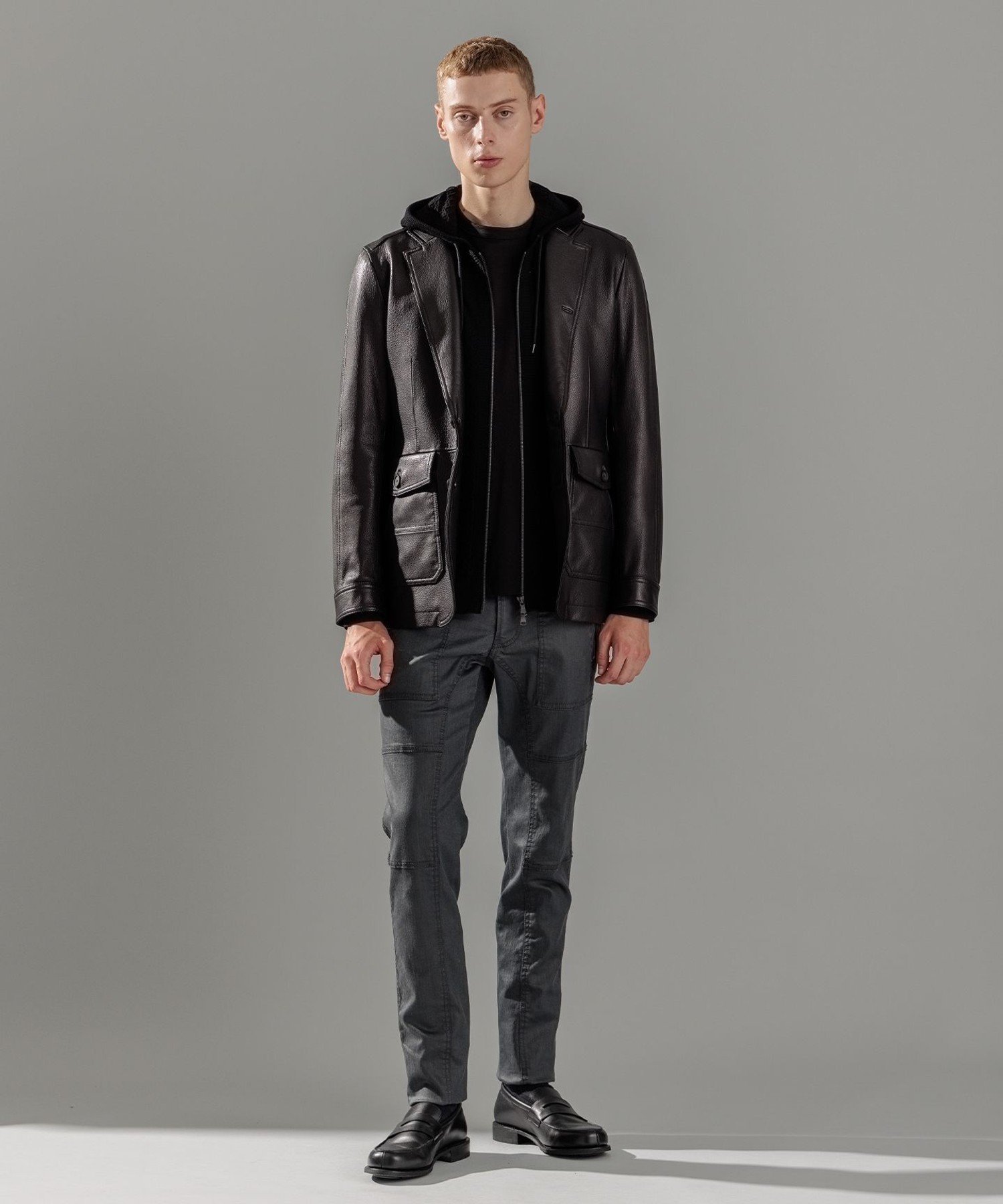 JOSEPH HOMME｜ライトゴートシュリンクレザー ジャケット | Rakuten