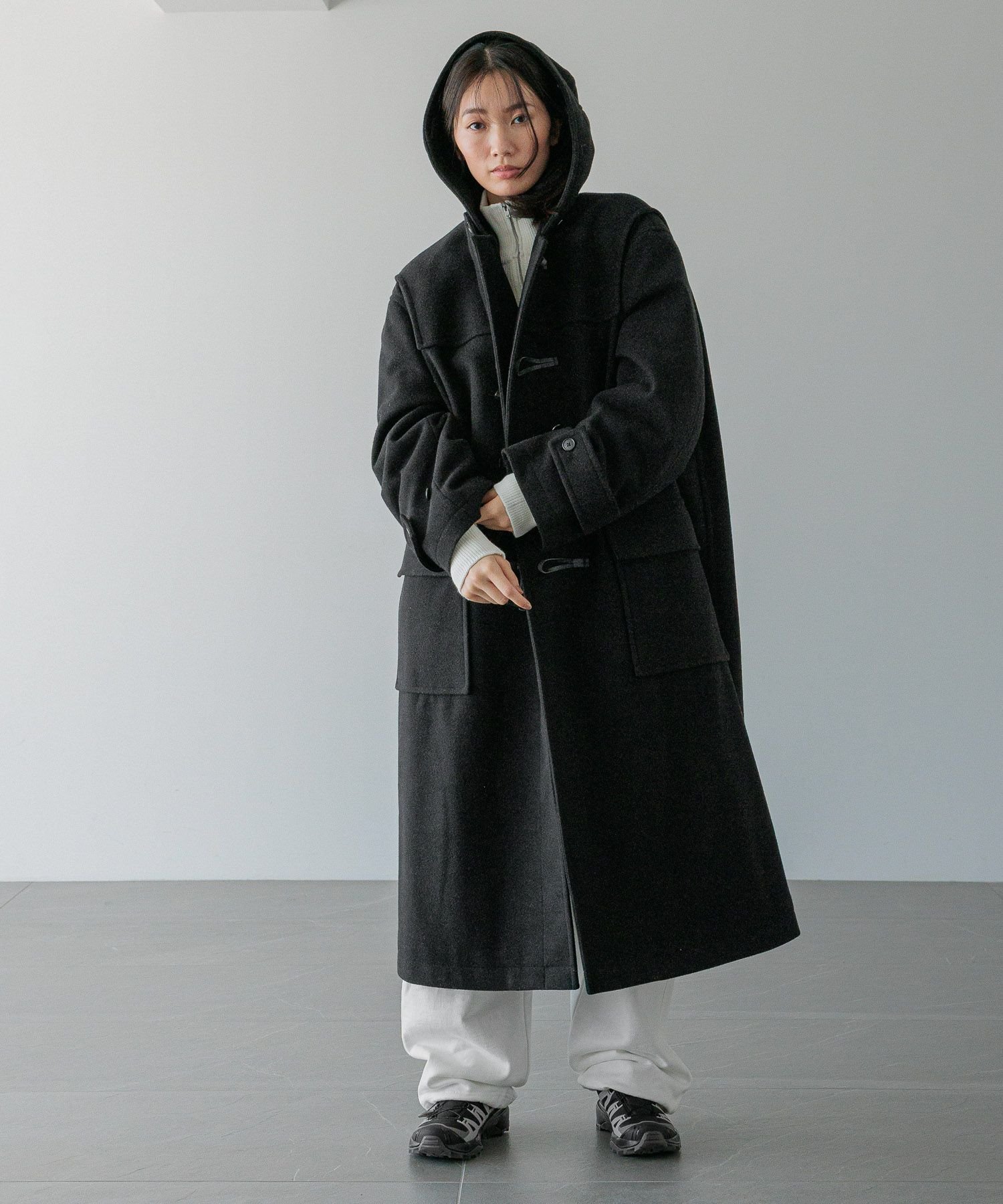 LOWRYS FARM｜【LFM(U)】Wフェイスダッフルコート | Rakuten Fashion