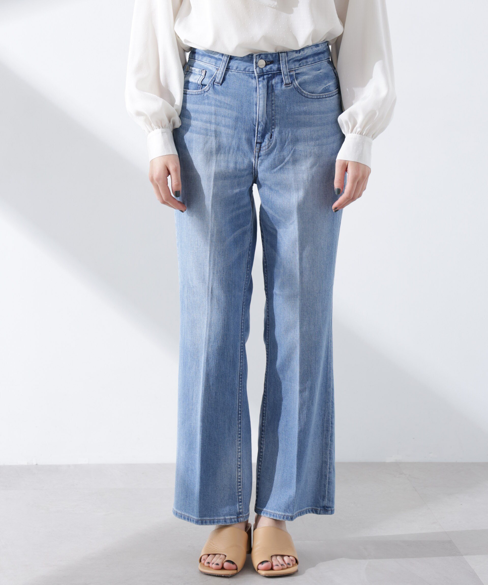 NANO universe｜Healthy DENIM/Lotus フレア デニム | Rakuten Fashion