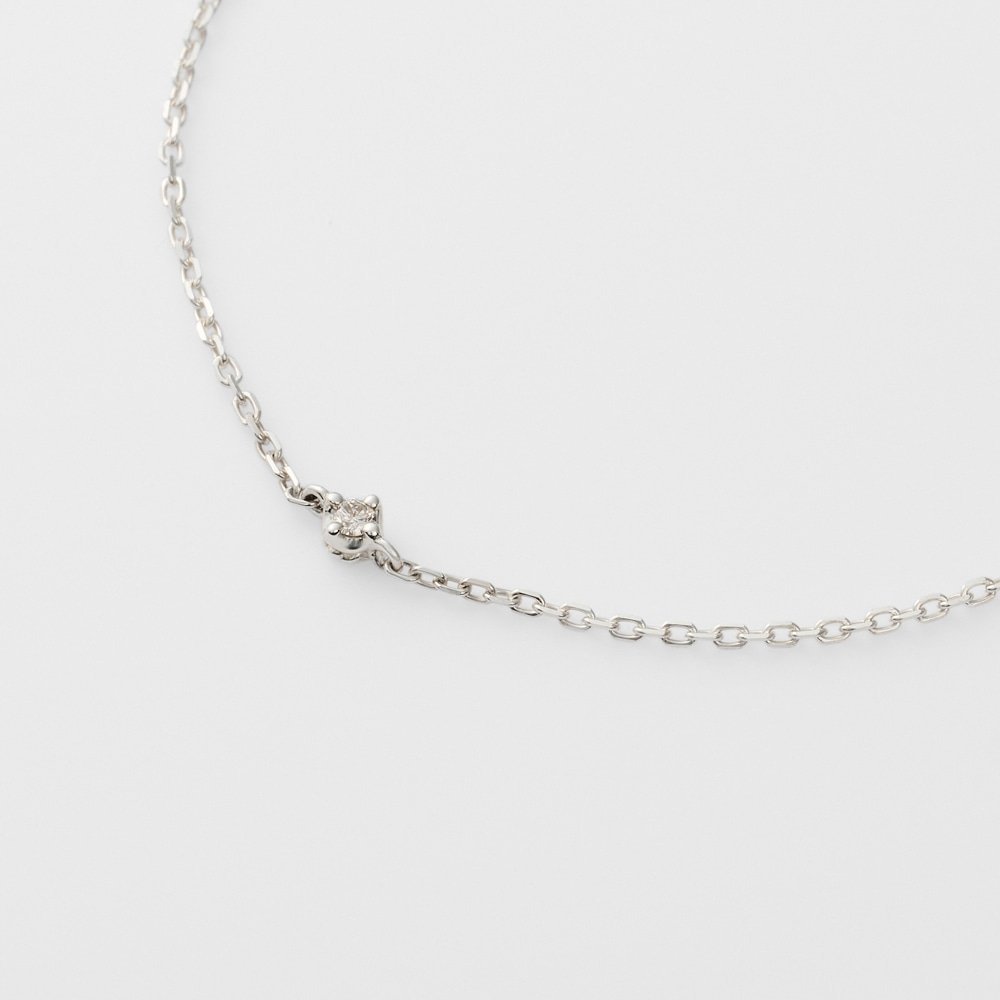 agete｜シルバーダイヤモンドブレスレット(0.03 ct) | Rakuten Fashion