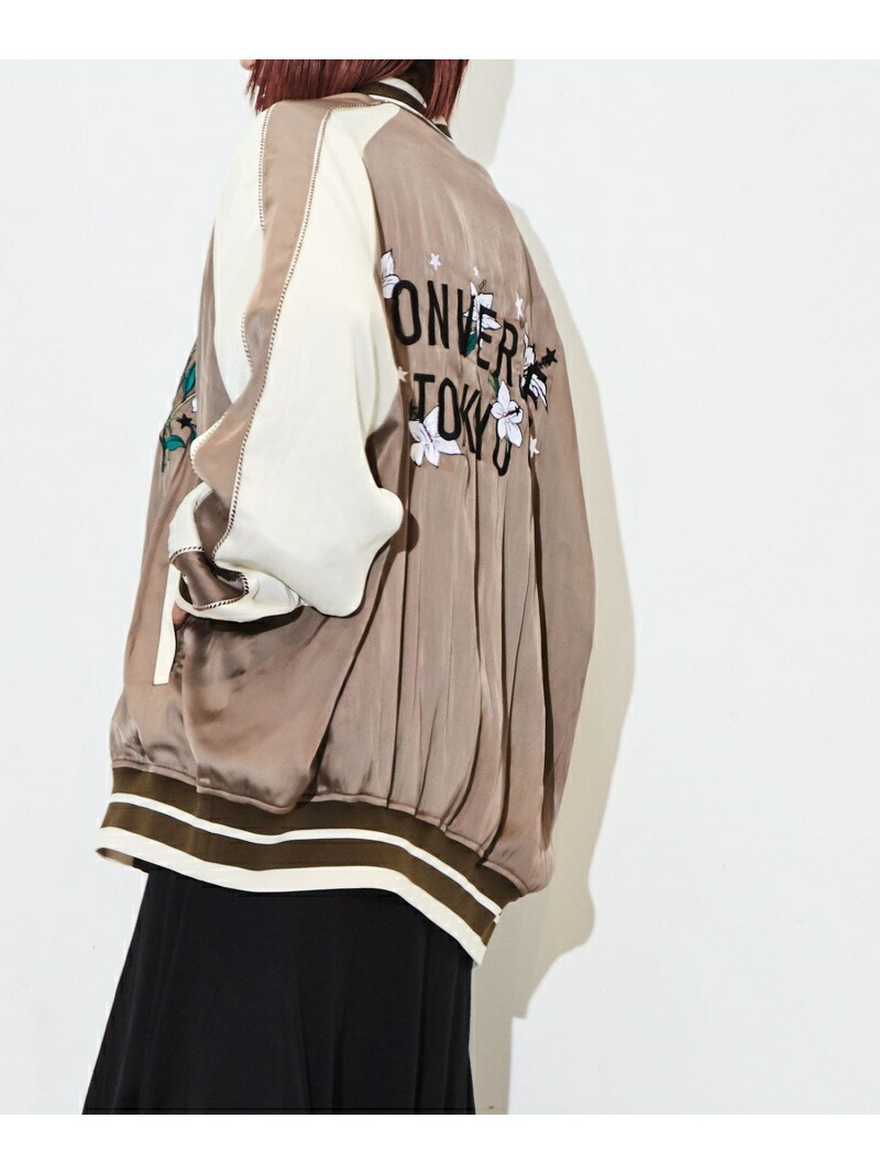 楽天市場】CONVERSE TOKYO MENS 刺繍スカジャン コンバーストウキョウ