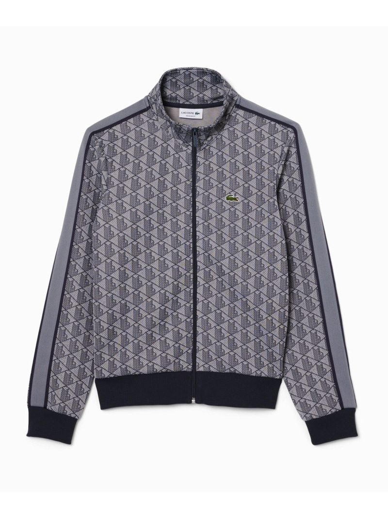 楽天市場】LACOSTE モノグラムジャカードトラックジャケット