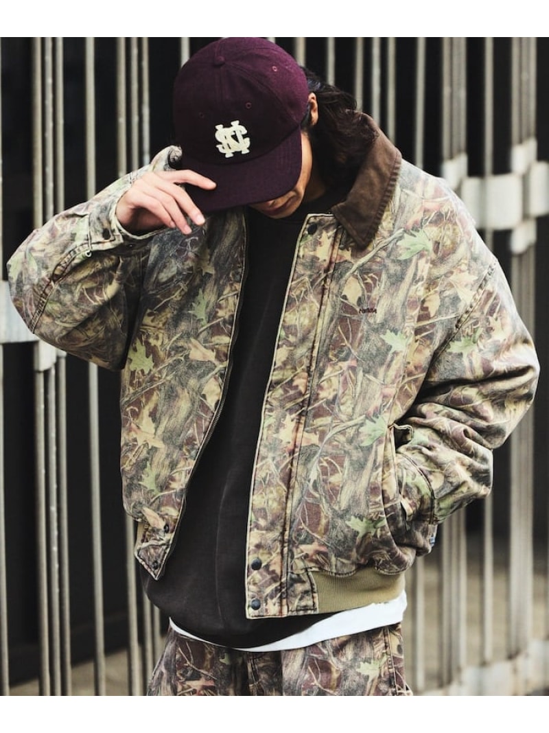 楽天市場】【SALE／51%OFF】NAUTICA カモ柄ボンバージャケット ダック