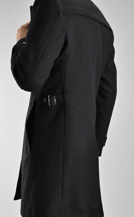 楽天市場】コート メンズ スリムコート ウール素材 メルトン ツイード