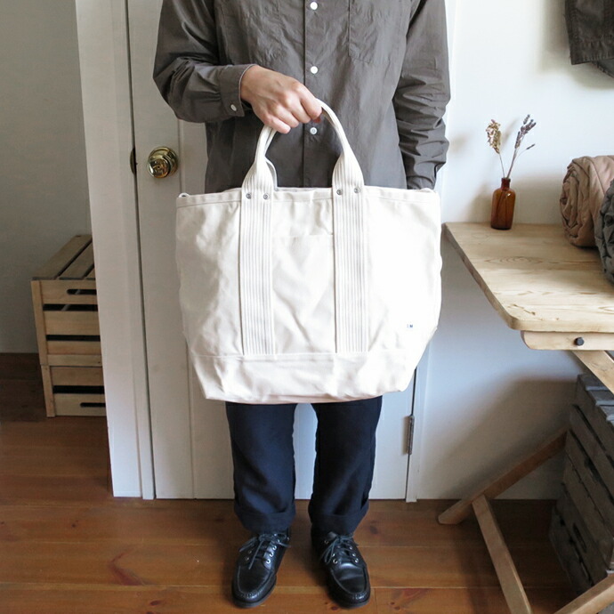 楽天市場】ENDS and MEANS 2way Tote Bag / Natural エンズアンド