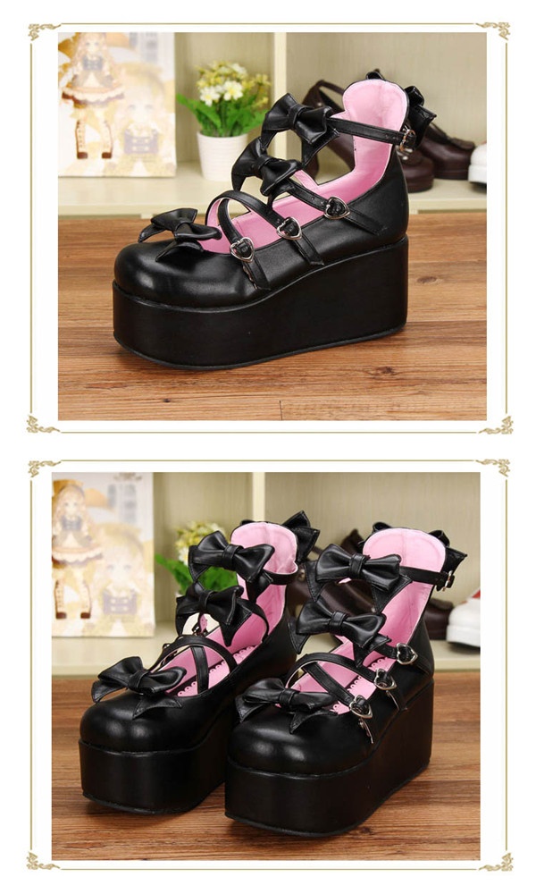 楽天市場】【受注生産】ロリータ シューズ レディース 厚底 パンプス