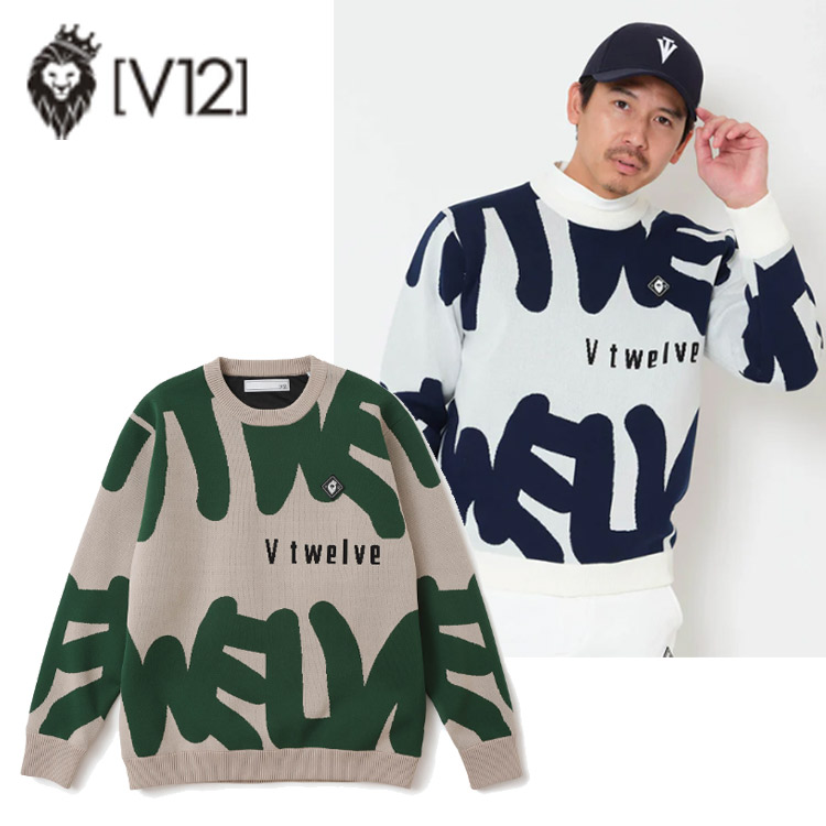 楽天市場】セーター（ブランドV12）（メンズウェア｜ウェア）：ゴルフ