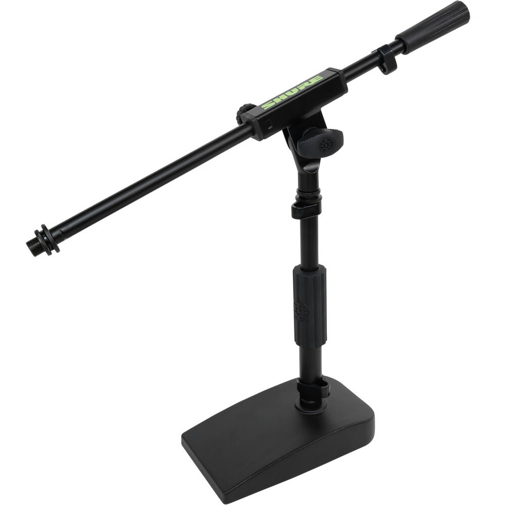 楽天市場】Shure by Gator 卓上マイクスタンド ブームタイプ 角型