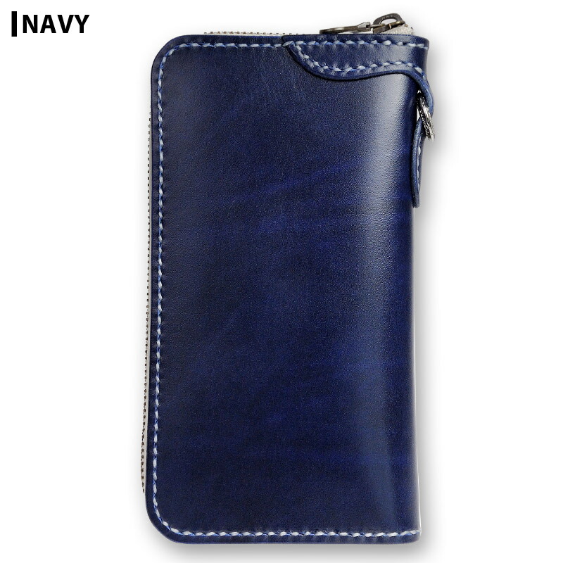 楽天市場】【サムライクラフト】 ラウンドファスナー ロングウォレット