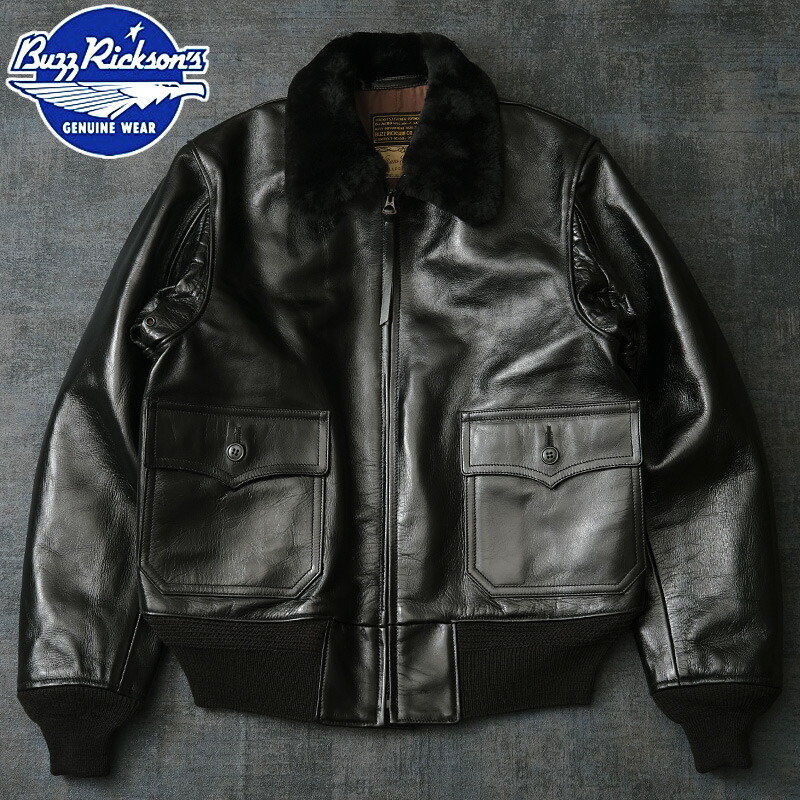 楽天市場】BUZZ RICKSON'S バズリクソンズ #BR80655 ブラック AN-J-3A