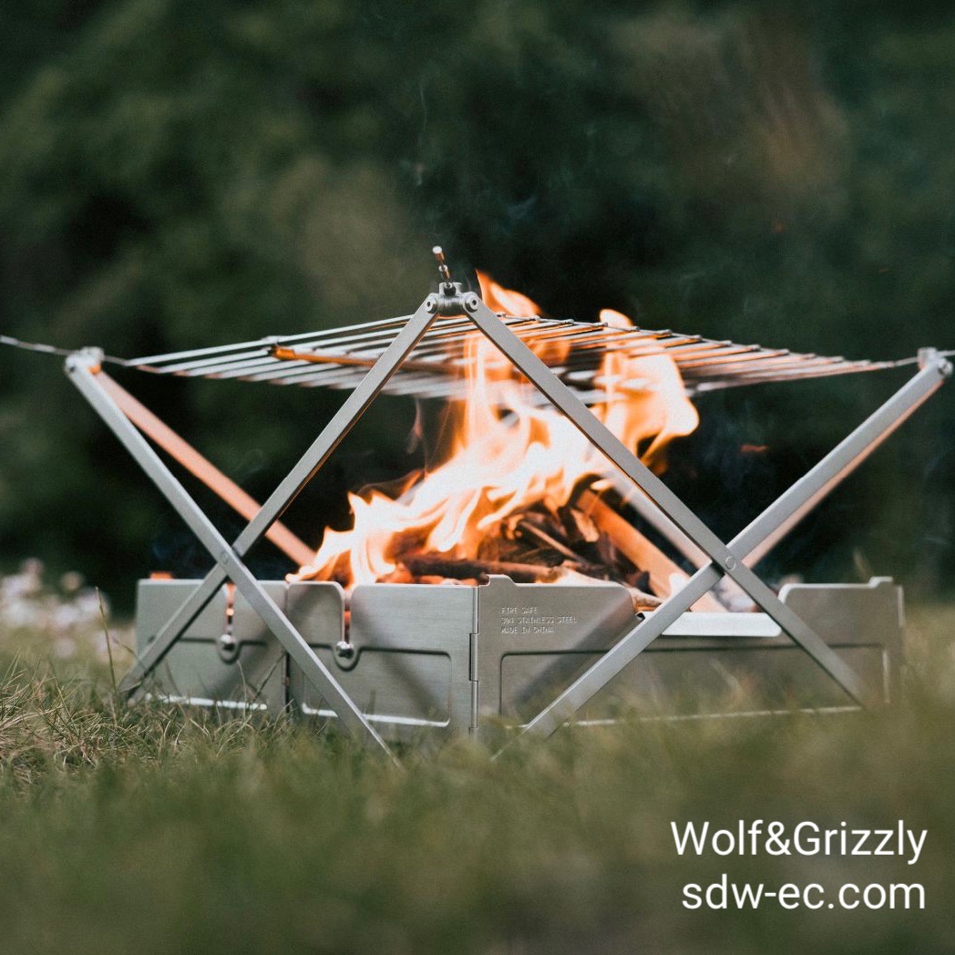 楽天市場】正規品 ウルフアンドグリズリー 焚火台 ファイヤーセーフ
