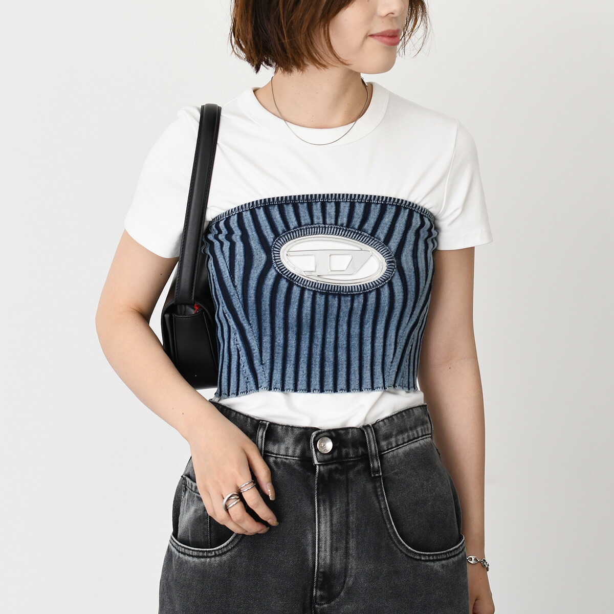 楽天市場】DIESEL ディーゼル トップス M-CLARKSVILLE チューブトップ