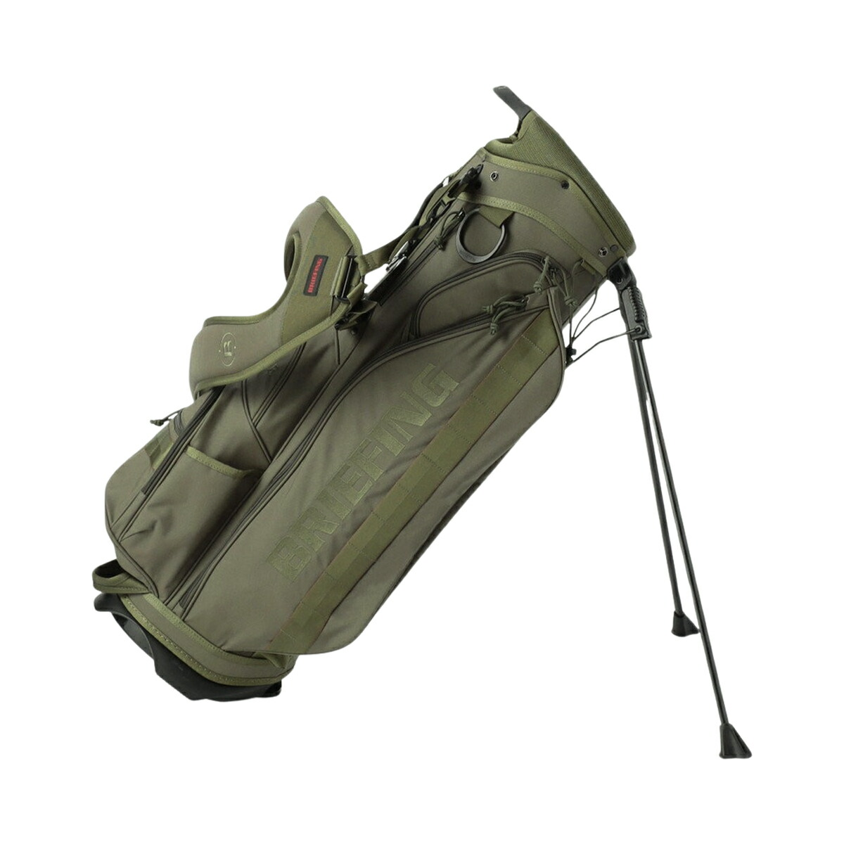 楽天市場】ブリーフィング キャディバッグ（カラーカーキグリーン