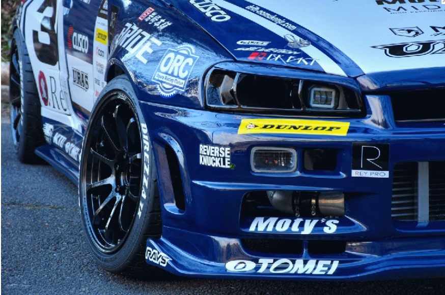 楽天市場】R34スカイラインダミーヘッドライト左右セット【URAS