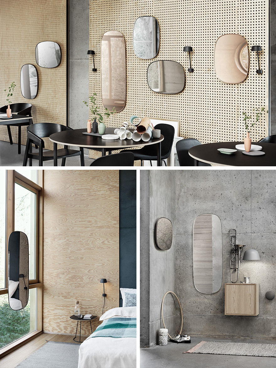 楽天市場】Muuto ムート Framed Mirror Small フレームドミラー