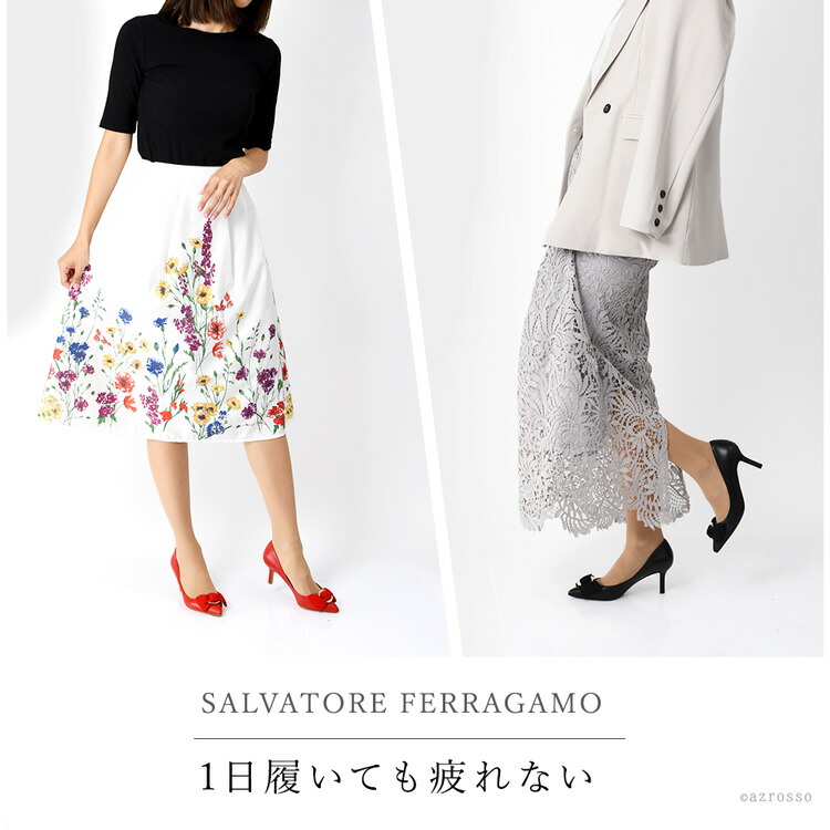 楽天市場】フェラガモ パンプス ポインテッド Salvatore Ferragamo 靴