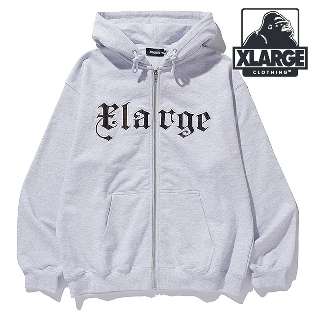 楽天市場】エクストララージ XLARGE パッチドロゴ ジップアップ