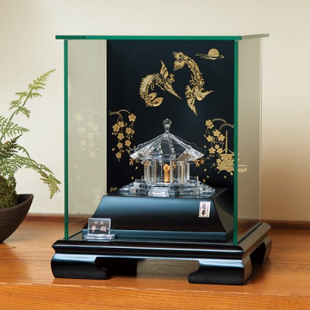 楽天市場】伝統工芸士 田中佑幸 『 夢殿 』18金 甲州水晶 貴石 細工