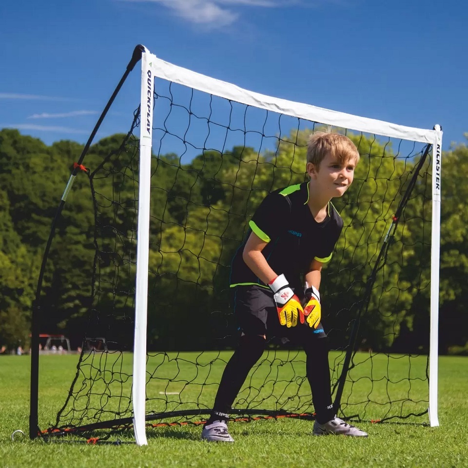 楽天市場】クイックプレイ ミニサッカー ゴール 1.8m×1.2m ポータブル