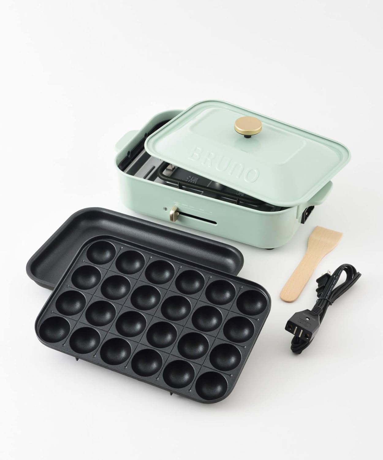 楽天市場】ブルーノ コンパクト ホットプレート スパークルグリーン 2