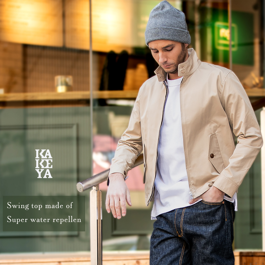 楽天市場】アウター スイングトップ メンズ ブルゾン 超撥水ツイル素材
