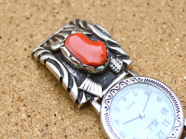 楽天市場】インディアンジュエリー ナバホ族 コーラル オールドポーン