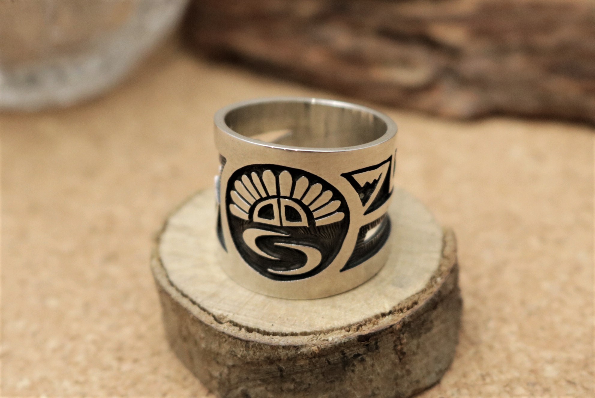 楽天市場】インディアンジュエリー・ホピ族 Lucion Koinva（ルシオン