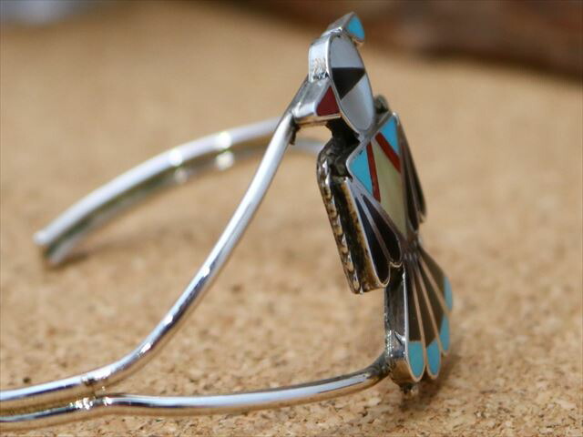 楽天市場】インディアンジュエリー ズニ族 サンダーバード インレイ