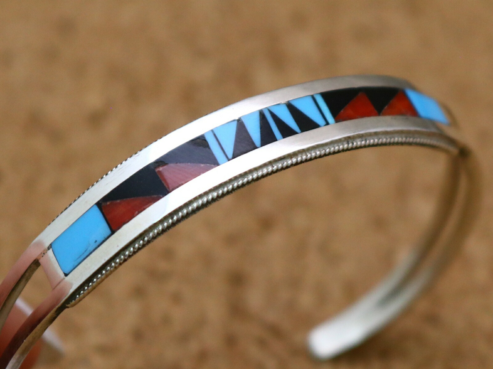 楽天市場】インディアンジュエリー ズニ族 ターコイズ コーラル