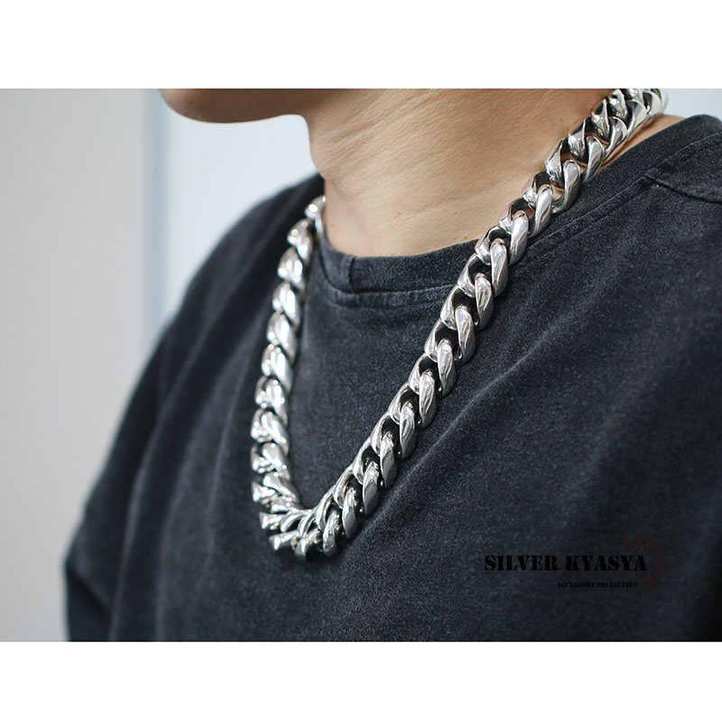 楽天市場】希少! 超重厚 シルバー925 喜平ネックレス 極太 20mm