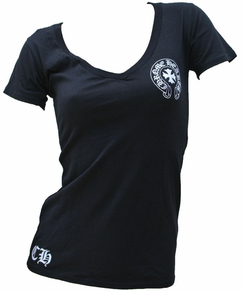 楽天市場】CHROME HEARTS LADIES HALF SLEEVE T-SHIRT V NECK クロム