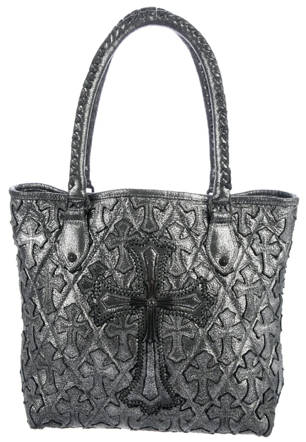 楽天市場】CHROME HEARTS FS TOTE BAG LEATHER CROSS PATCH クロム