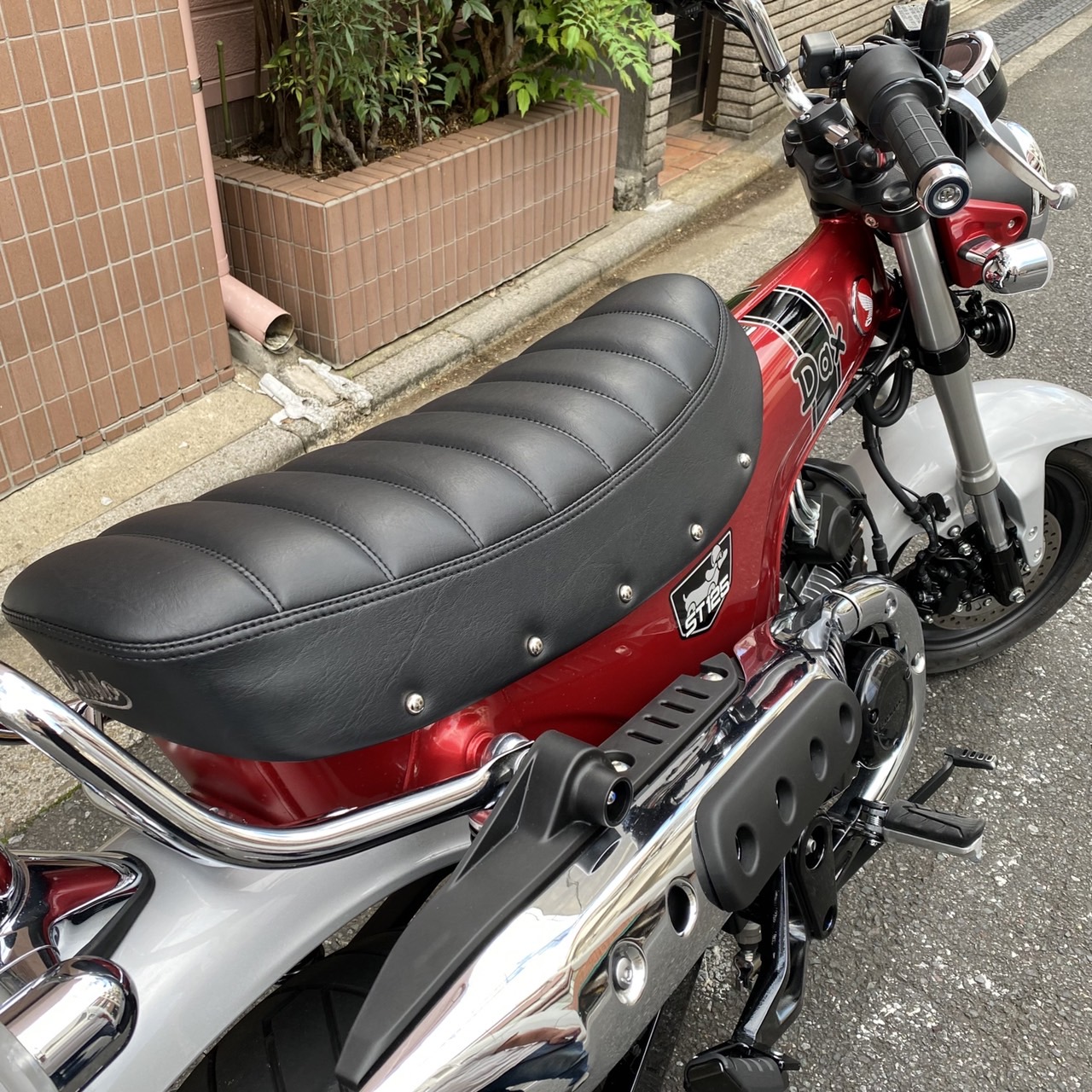楽天市場】ホンダ ダックス DAX125用交換ローダウンシート DX005