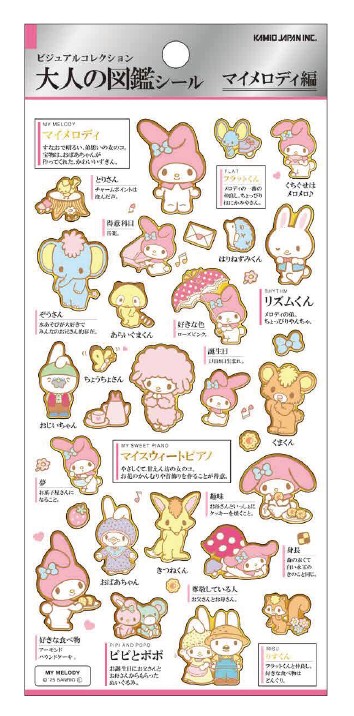 楽天市場】大人の図鑑シール kmo_228424_228427 シールステッカー