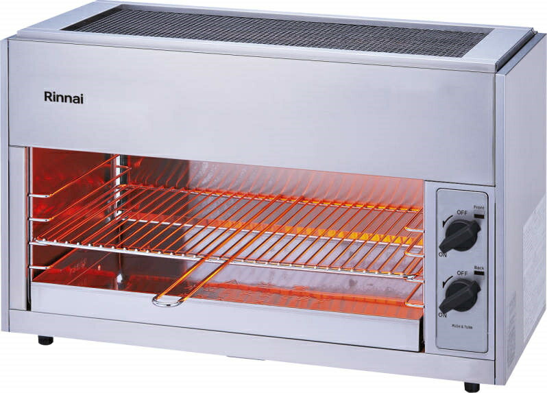 楽天市場】リンナイガス赤外線グリラー ペットミニ RGP-62SV(A