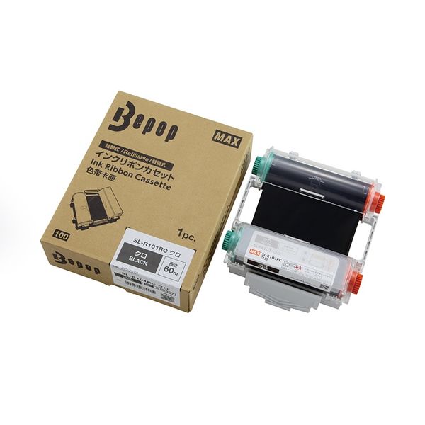 楽天市場】【在庫あり/送料無料】MAX マックス SL-R101RCクロ 黒 100mm