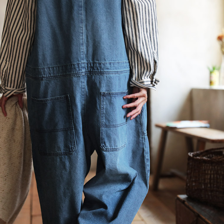 楽天市場】店長のデニムなサロペット M/L/LL/3L/4Lサイズ レディース