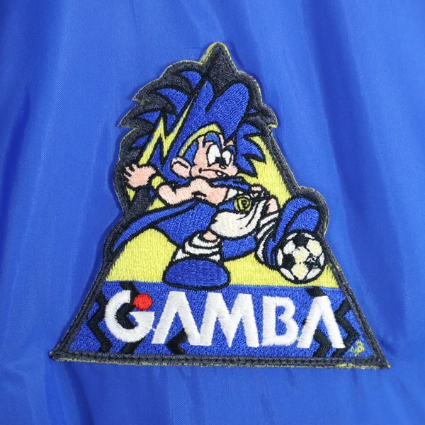 楽天市場】ガンバ大阪 パナソニック ベンチコート 青 サッカー フード