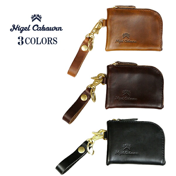 楽天市場】ナイジェル・ケーボン COIN CASE PEAT LABEL 3 COLORS MAIN