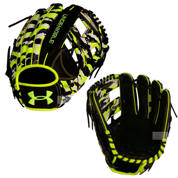 ☆店舗限定販売商品☆アンダーアーマー軟式用内野手用グラブ(新品BK)