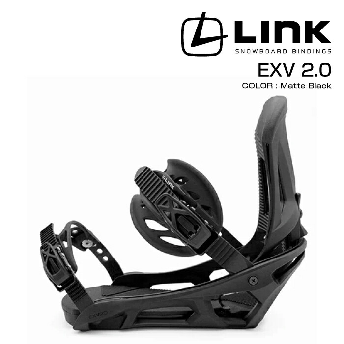 楽天市場】日本正規品 スノーボード ビンディング リンク LINK EXV 2.0
