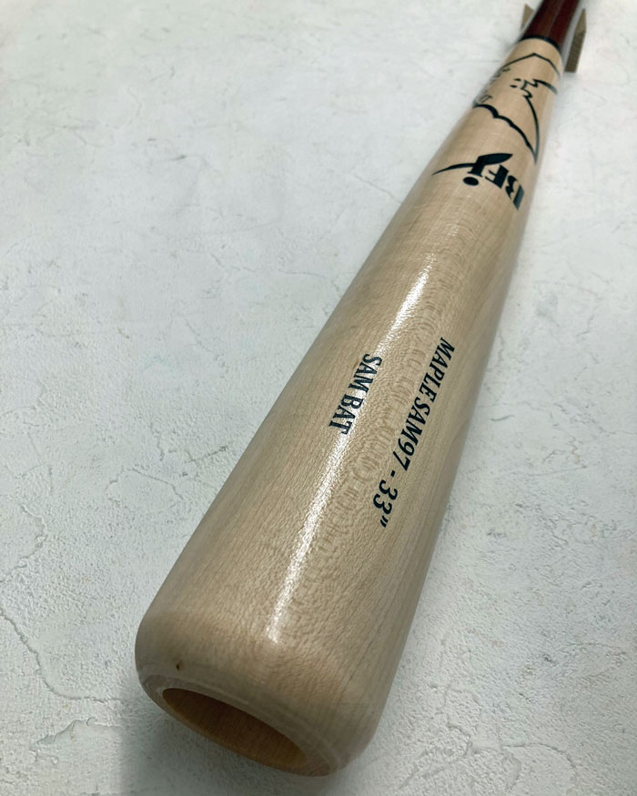 楽天市場】SAM BAT サムバット 硬式 木製バット 軽量モデル メイプル製