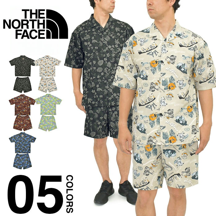 楽天市場】【セール】ノースフェイス セットアップ アロハベントシャツ