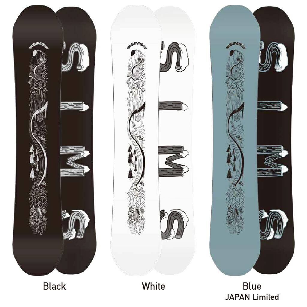 楽天市場】SIMS THE DAY シムス スノーボード 板 メンズ レディース 23