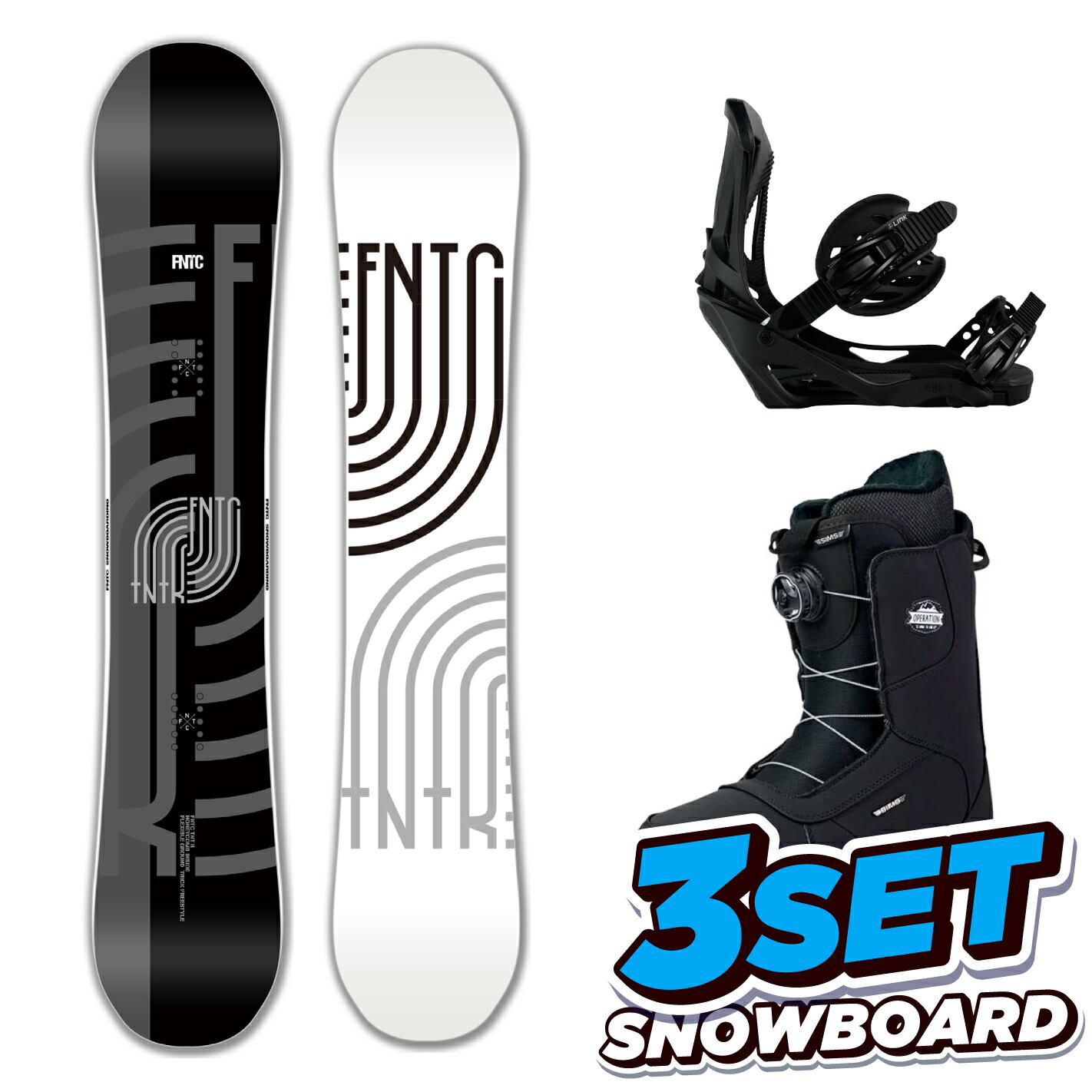 tnt スノーボード 3点セット」の人気商品一覧 | 安い商品を通販サイト