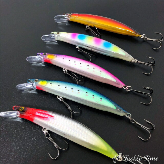 楽天市場】【送料無料】 シーバス ルアー セット シンキングミノー