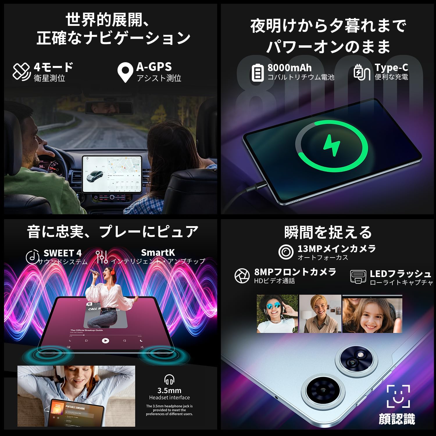 楽天市場】TECLAST T60 Plus 12インチタブレット | Helio G88 8コアCPU