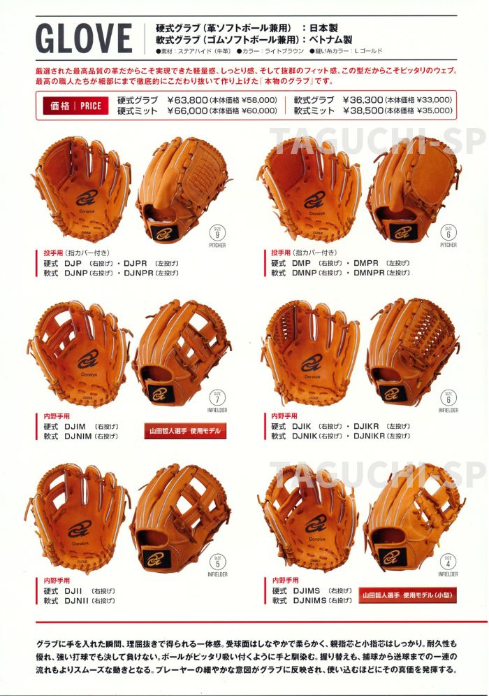 楽天市場】【ドナイヤ】【DONAIYA】硬式オーダー ファーストミット