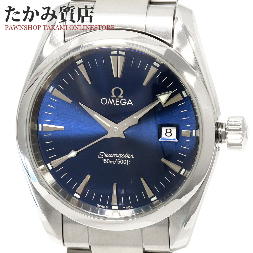 楽天市場】オメガ シーマスター 150m アクアテラ 2518.80 メンズ