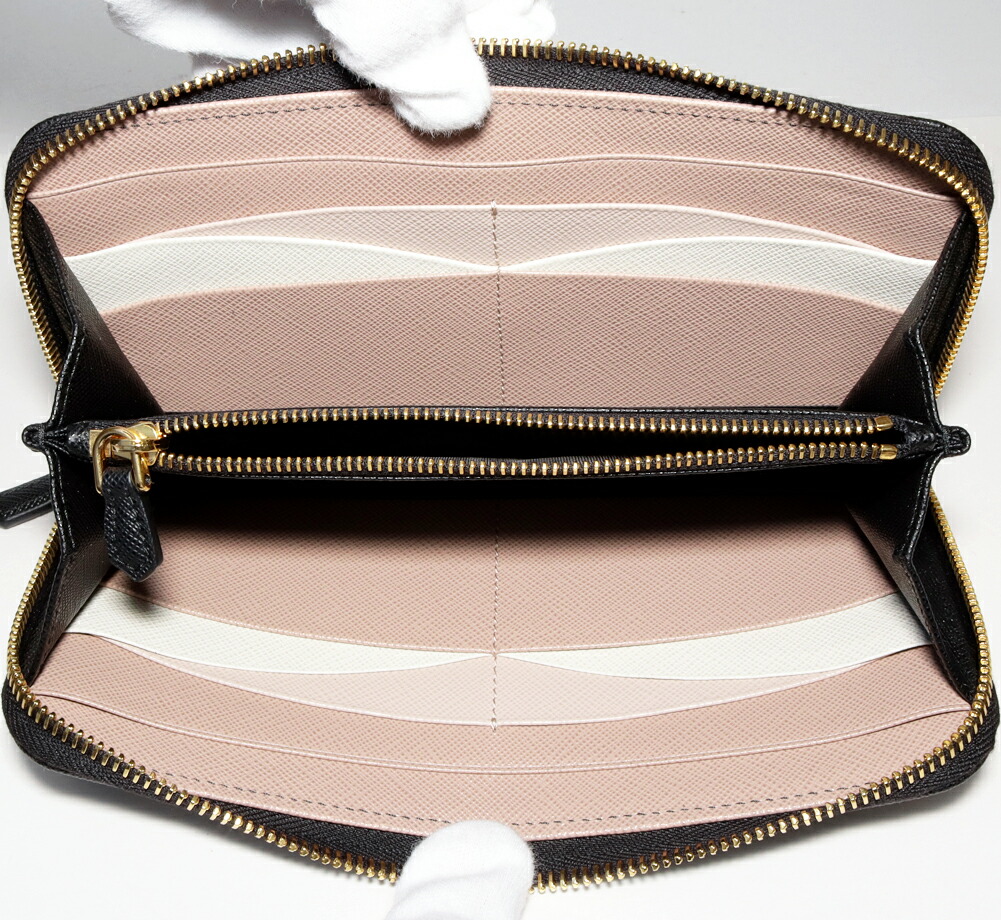 楽天市場】プラダ ラウンドファスナー長財布(小銭入れあり